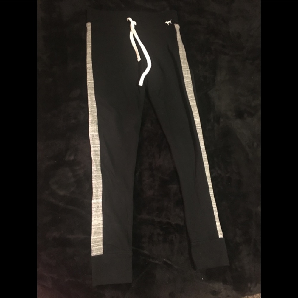 Pink Vs cuffed leggings size S